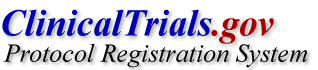 clinicaltrials.gov database